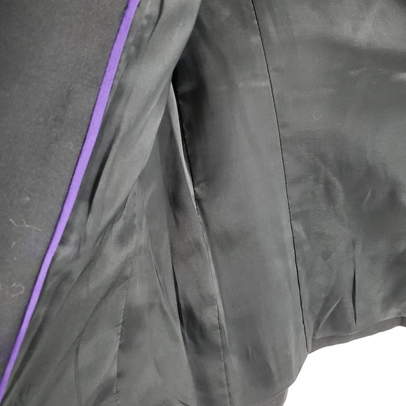 J. Crew Woman Size 8 Black double button Blazer - Picture 5 of 5